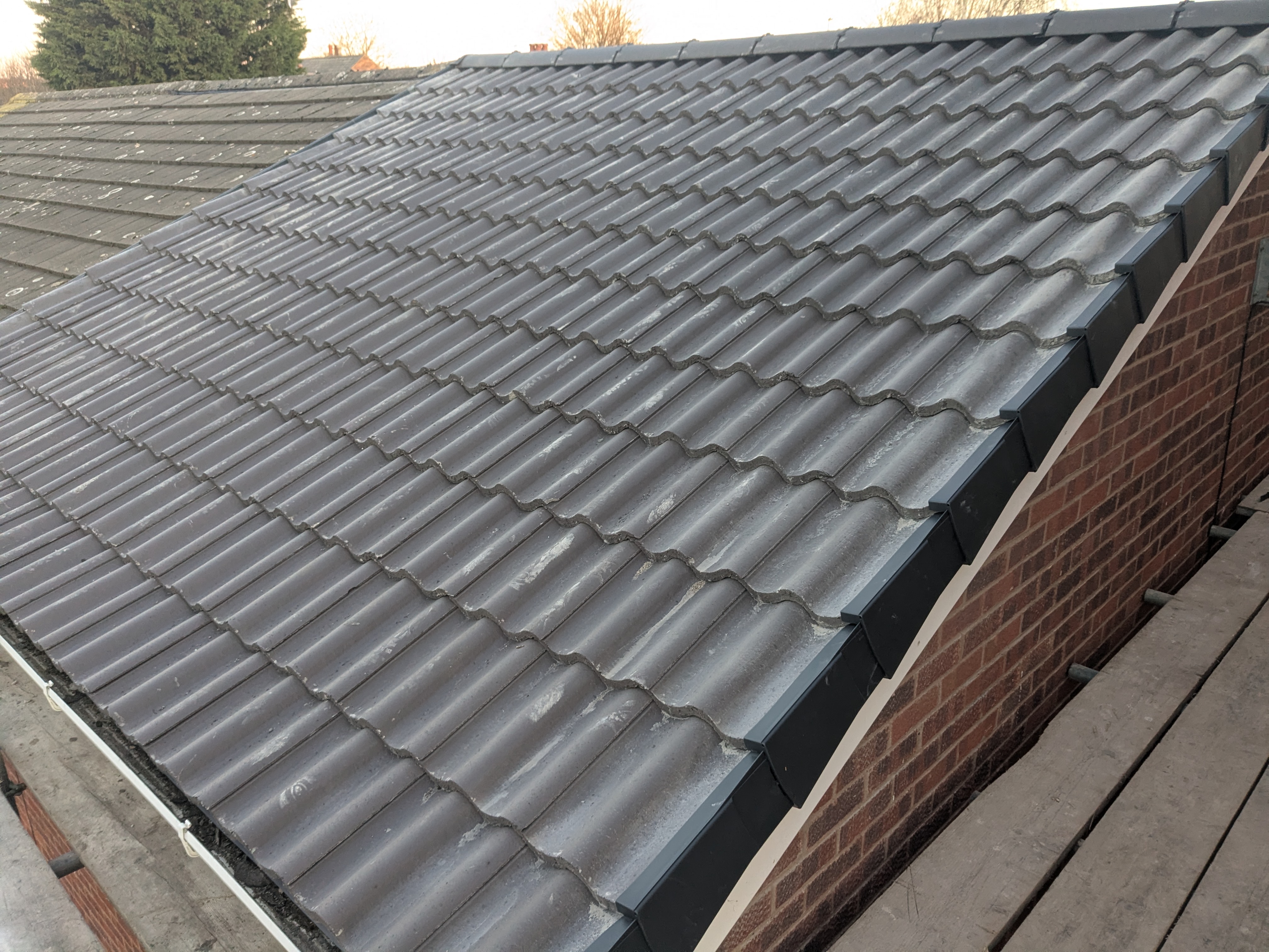 Roofing project photograph
